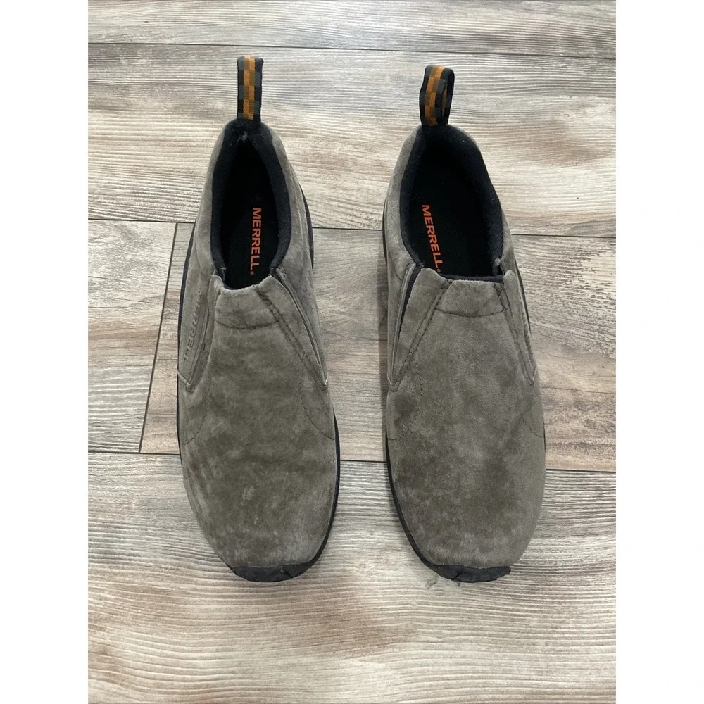 Merrell Men Jungle Moc Slip On Suede Hiking Shoes Brown J63787W Size 10